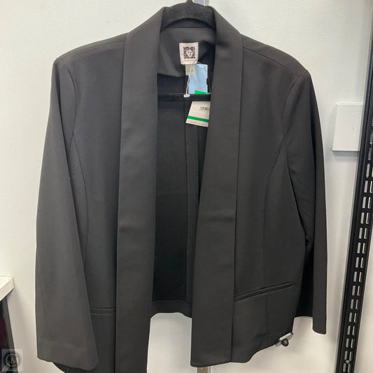 Blazer By Anne Klein In Black, Size: L