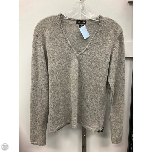 Sweater Cashmere By Cmc In Grey, Size: L