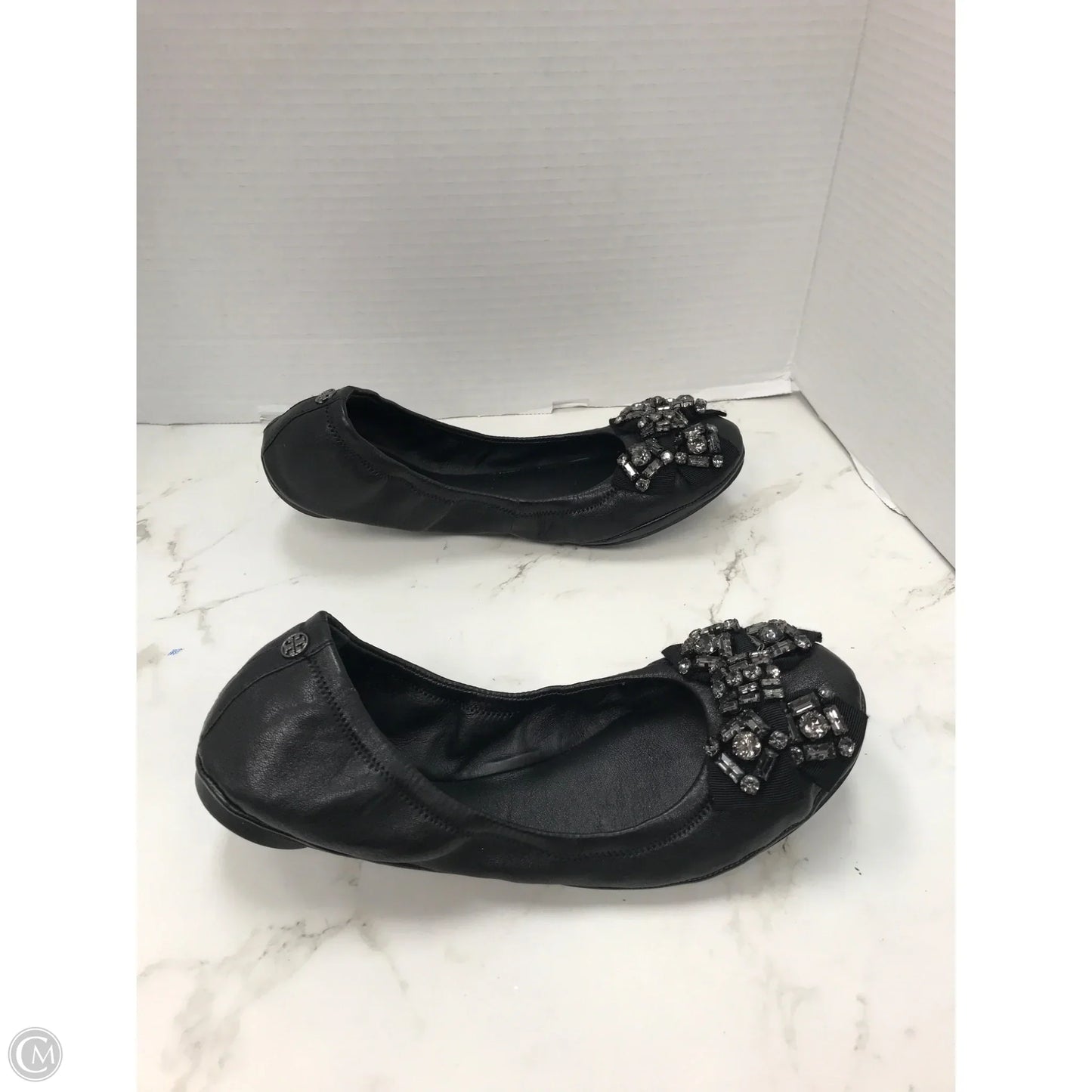 Shoes Designer By Tory Burch In Black, Size: 8.5