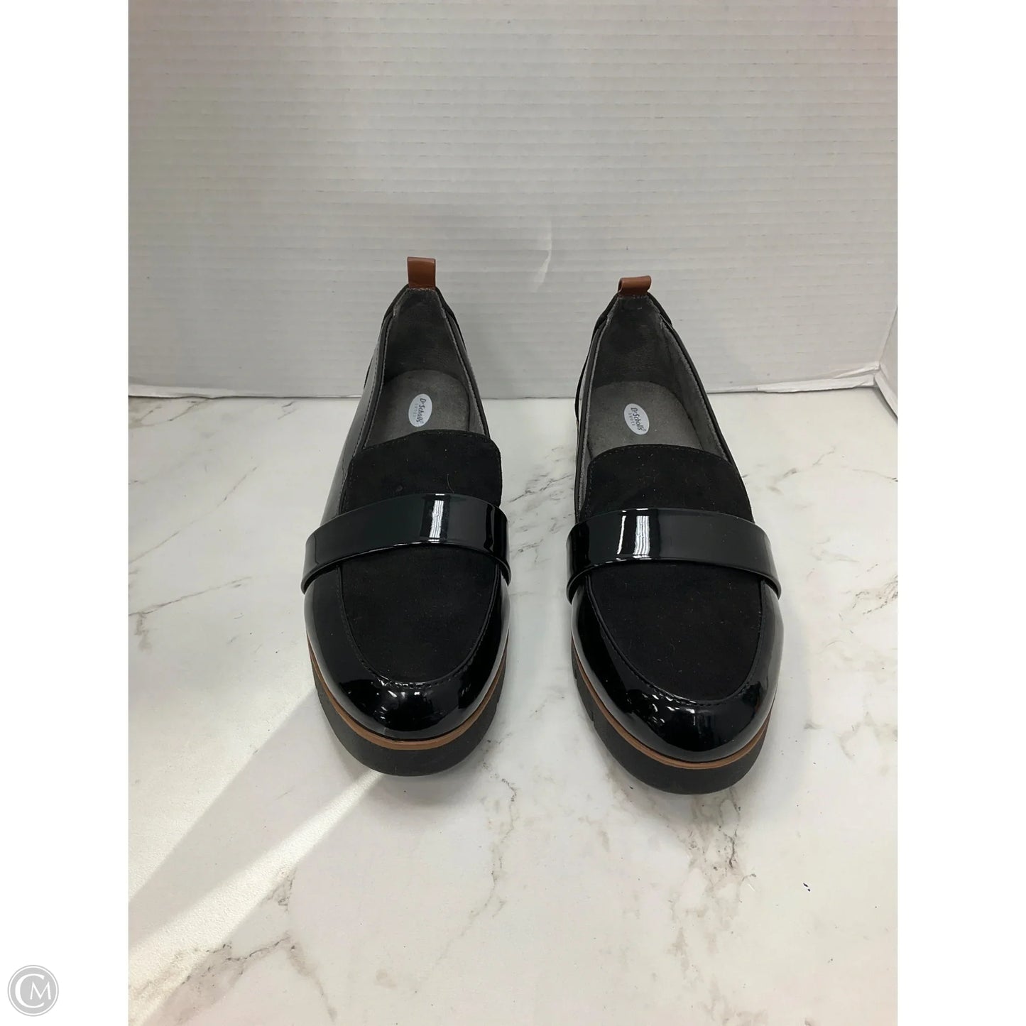 Shoes Heels Platform By Dr Scholls In Black, Size: 8