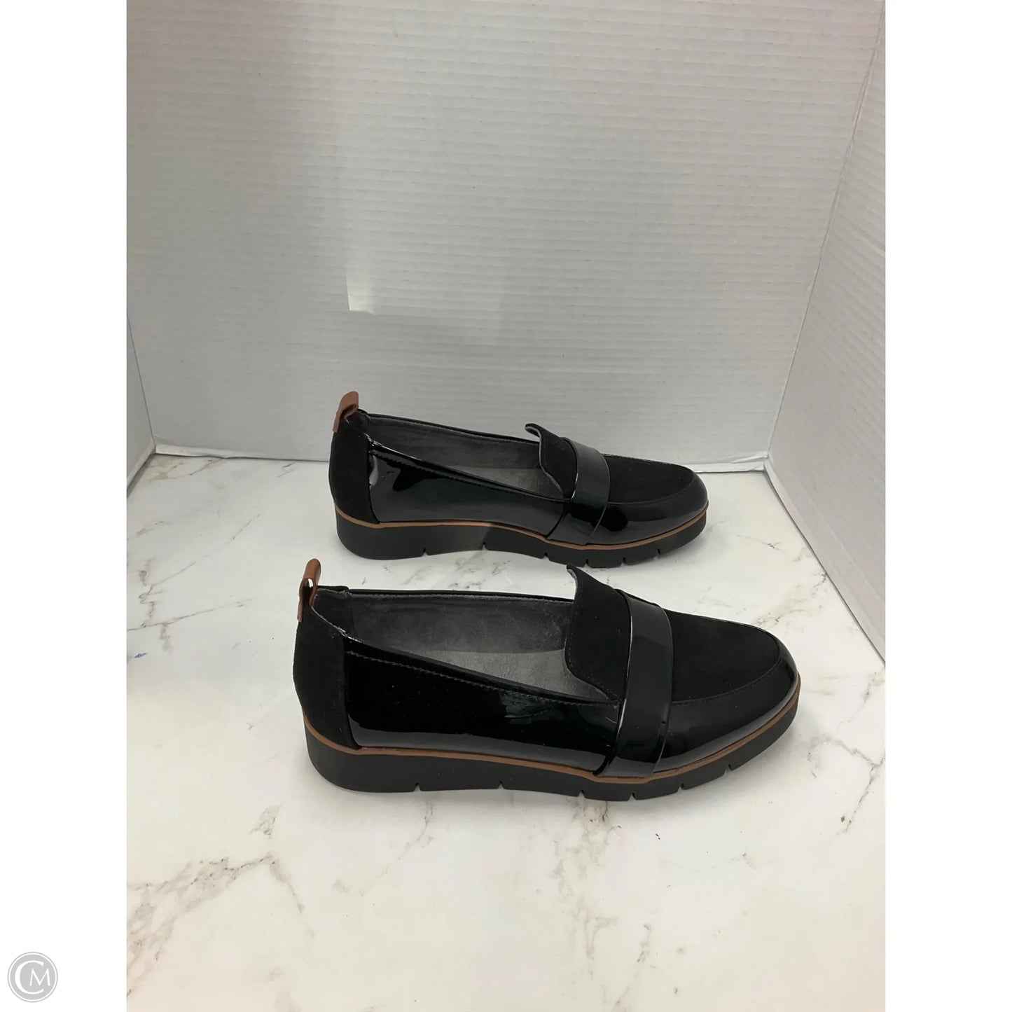 Shoes Heels Platform By Dr Scholls In Black, Size: 8