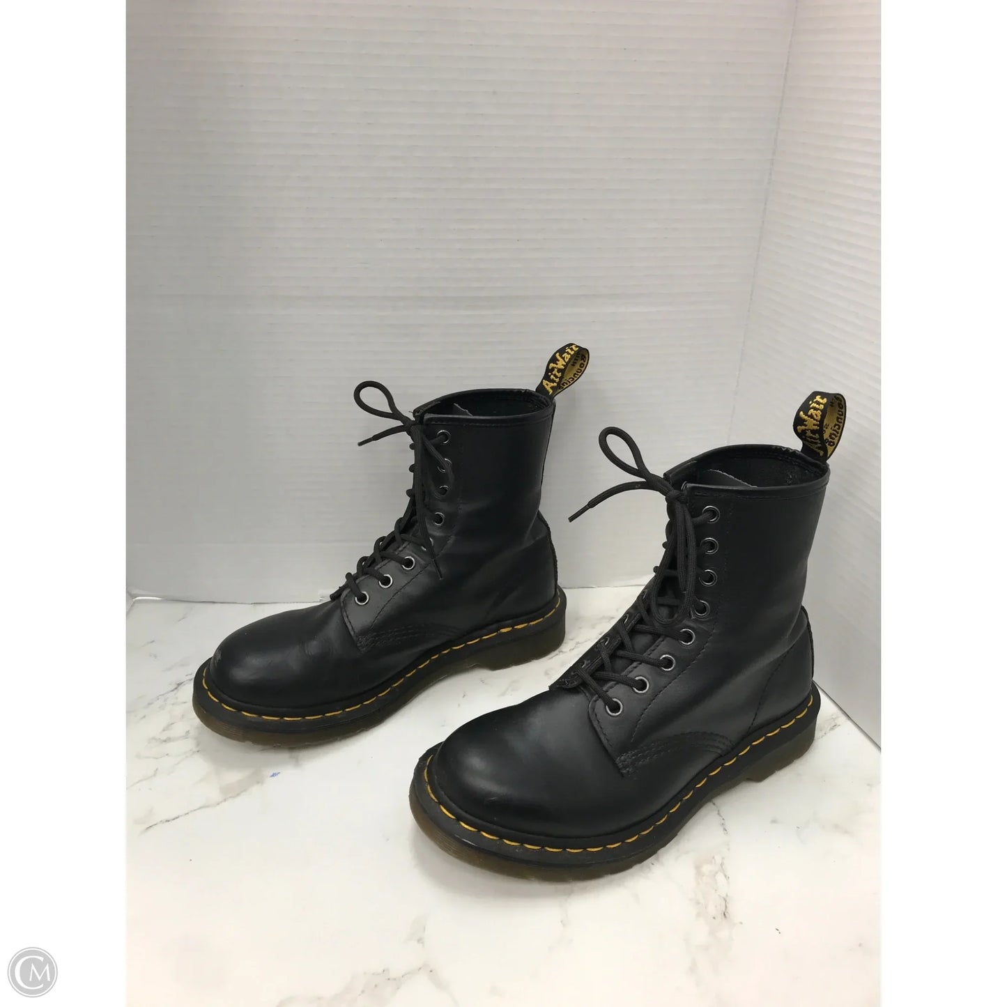 Boots Combat By Dr Martens In Black, Size: 8