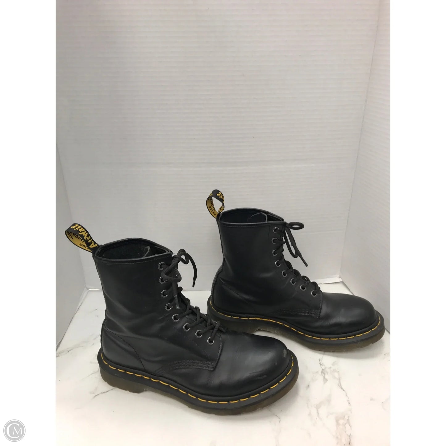 Boots Combat By Dr Martens In Black, Size: 8