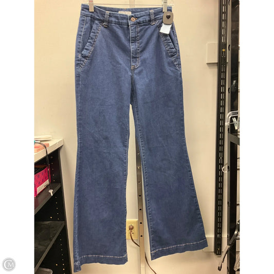 Jeans Flared By Sofia By Sofia Vergara In Blue Denim, Size: 6