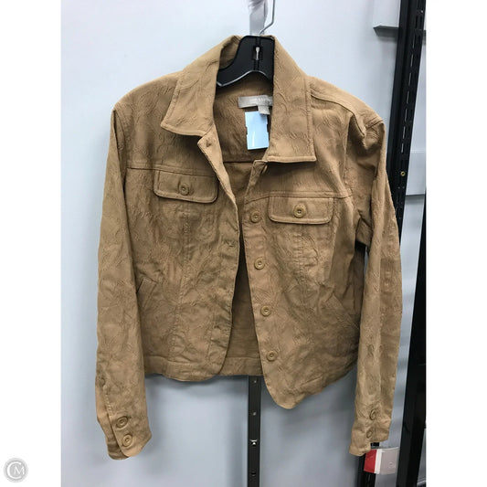 Jacket Other By Croft And Barrow In Tan, Size: S