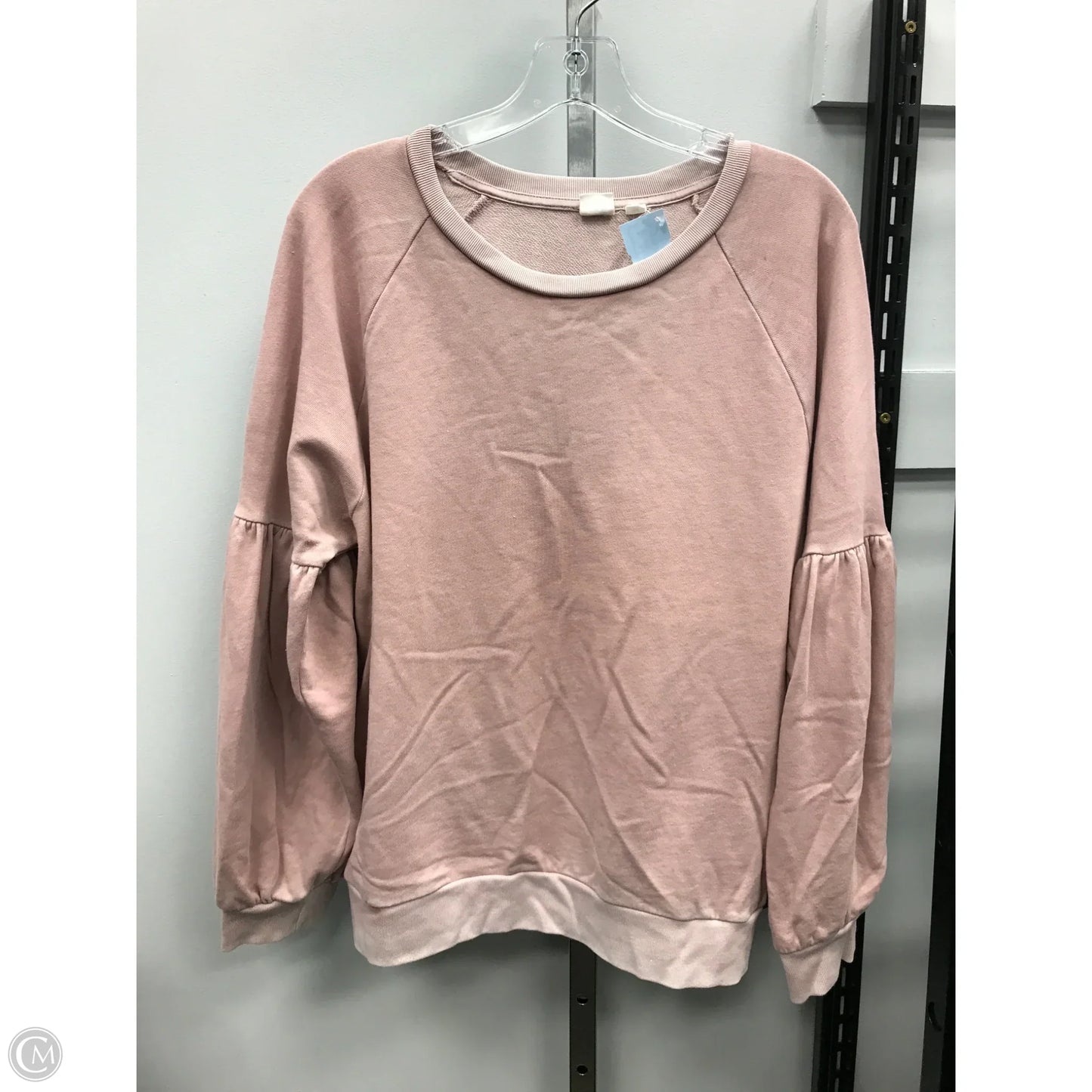 Top Long Sleeve By Gap In Mauve, Size: L