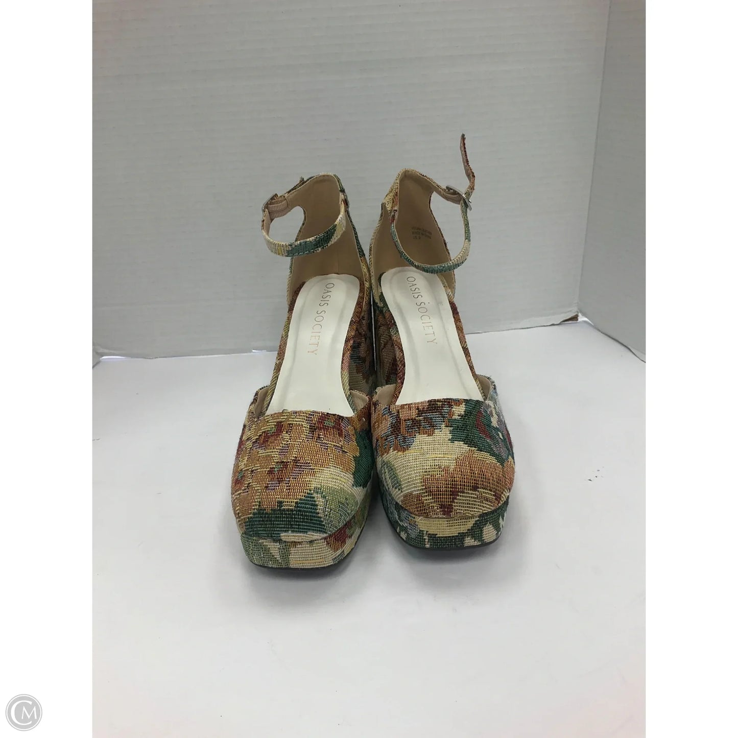 Shoes Heels Block By Oasis Society In Beige, Size: 9