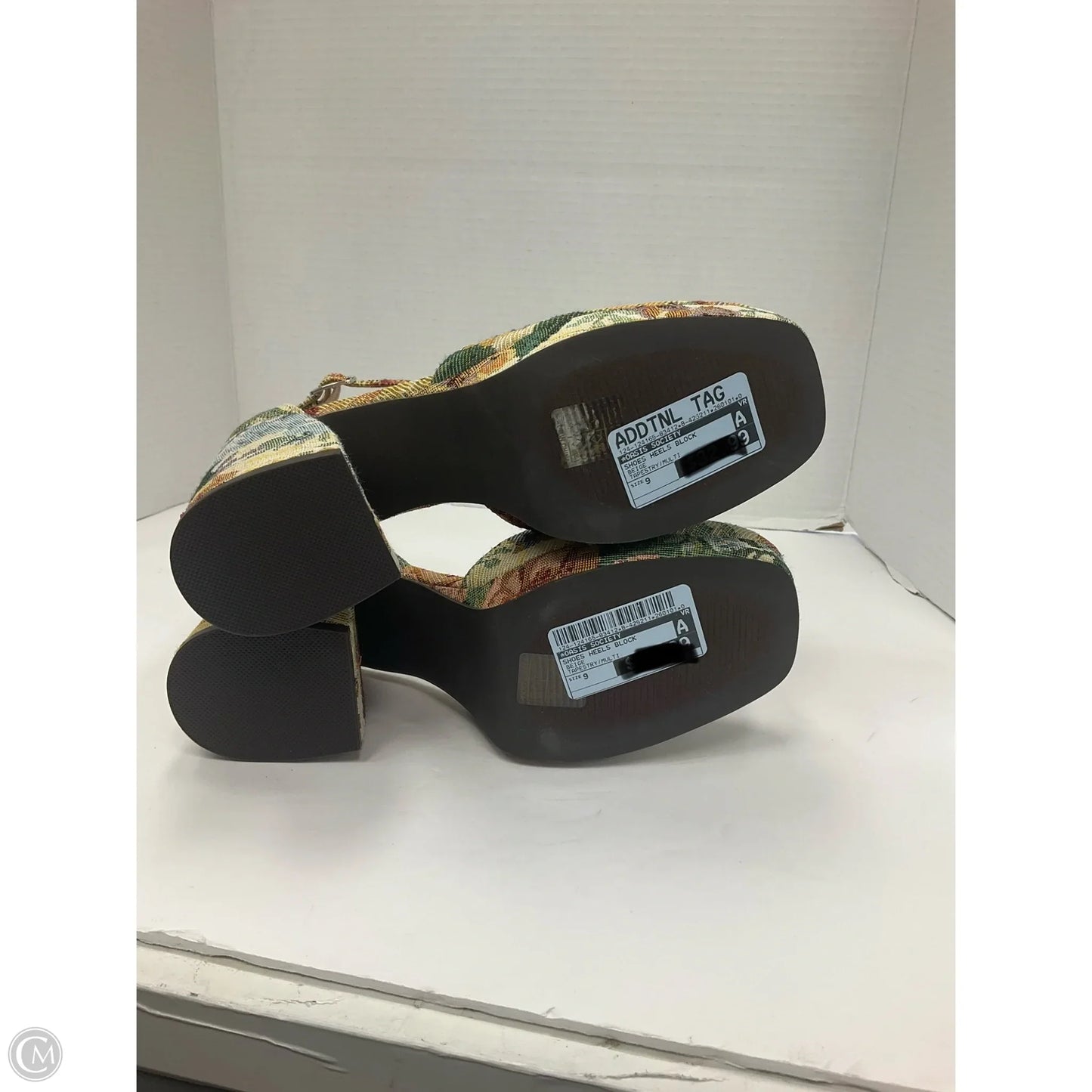 Shoes Heels Block By Oasis Society In Beige, Size: 9