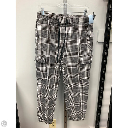 Pants Cargo & Utility By Tinseltown In Plaid Pattern, Size: L