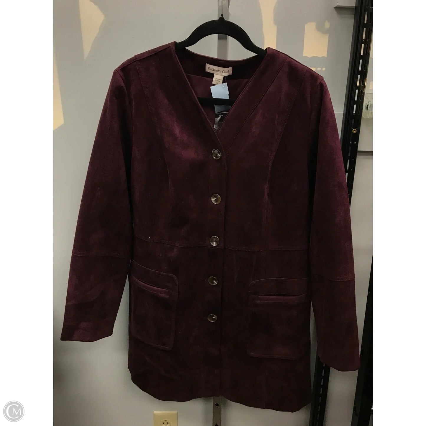 Blazer By Coldwater Creek In Maroon, Size: 14