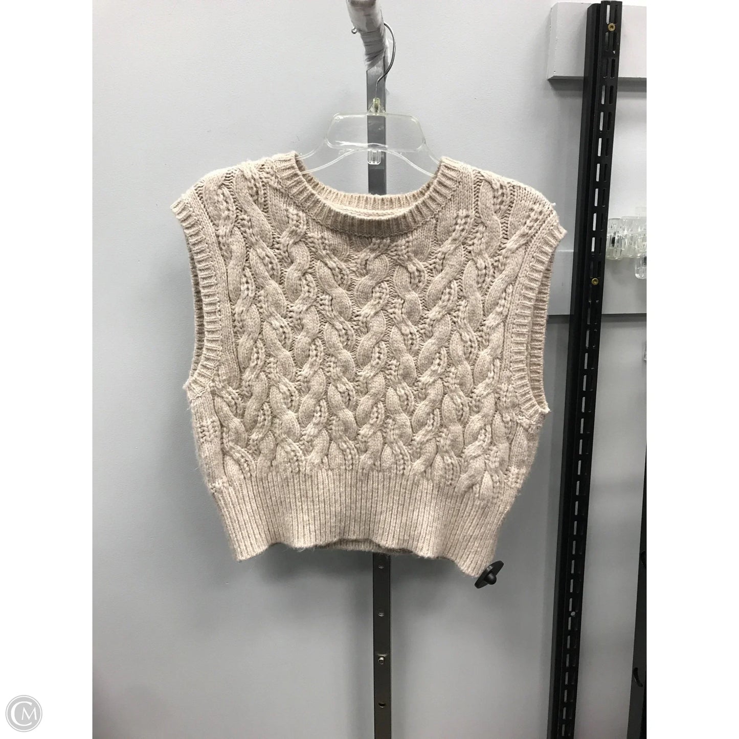 Vest Sweater By Sincerely Jules In Cream, Size: M