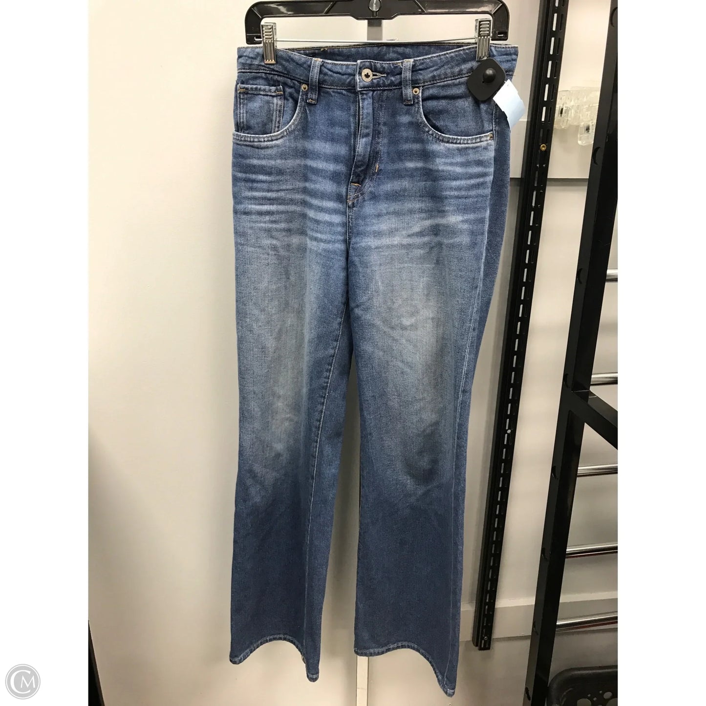 Jeans Flared By Cmc In Blue Denim, Size: 0