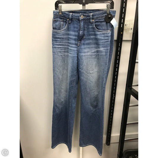 Jeans Flared By Cmc In Blue Denim, Size: 0