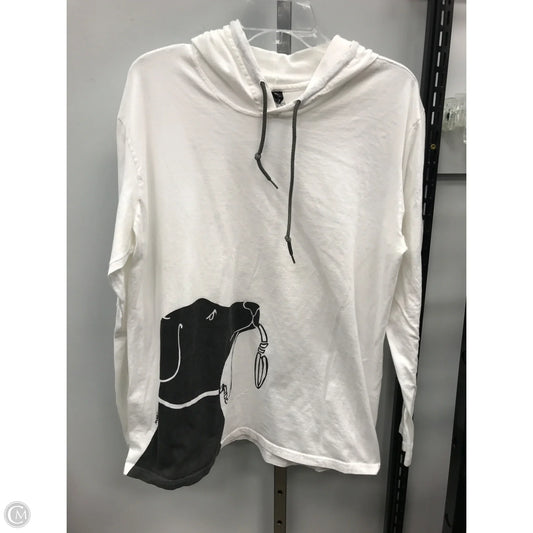 Top Long Sleeve By Cmc In White, Size: Xl