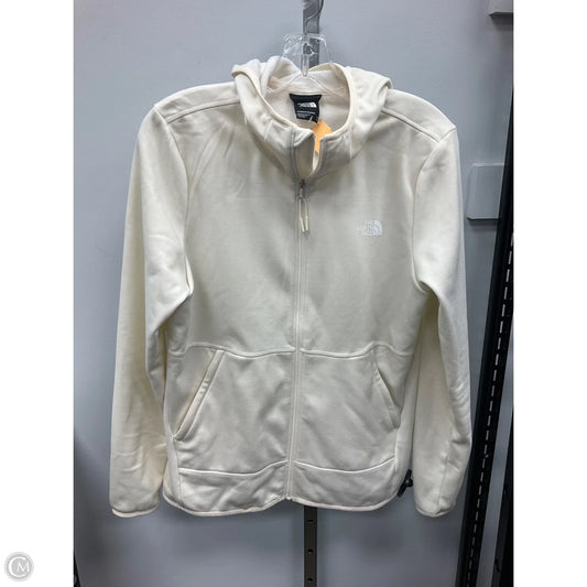 Athletic Jacket By The North Face In Cream, Size: M