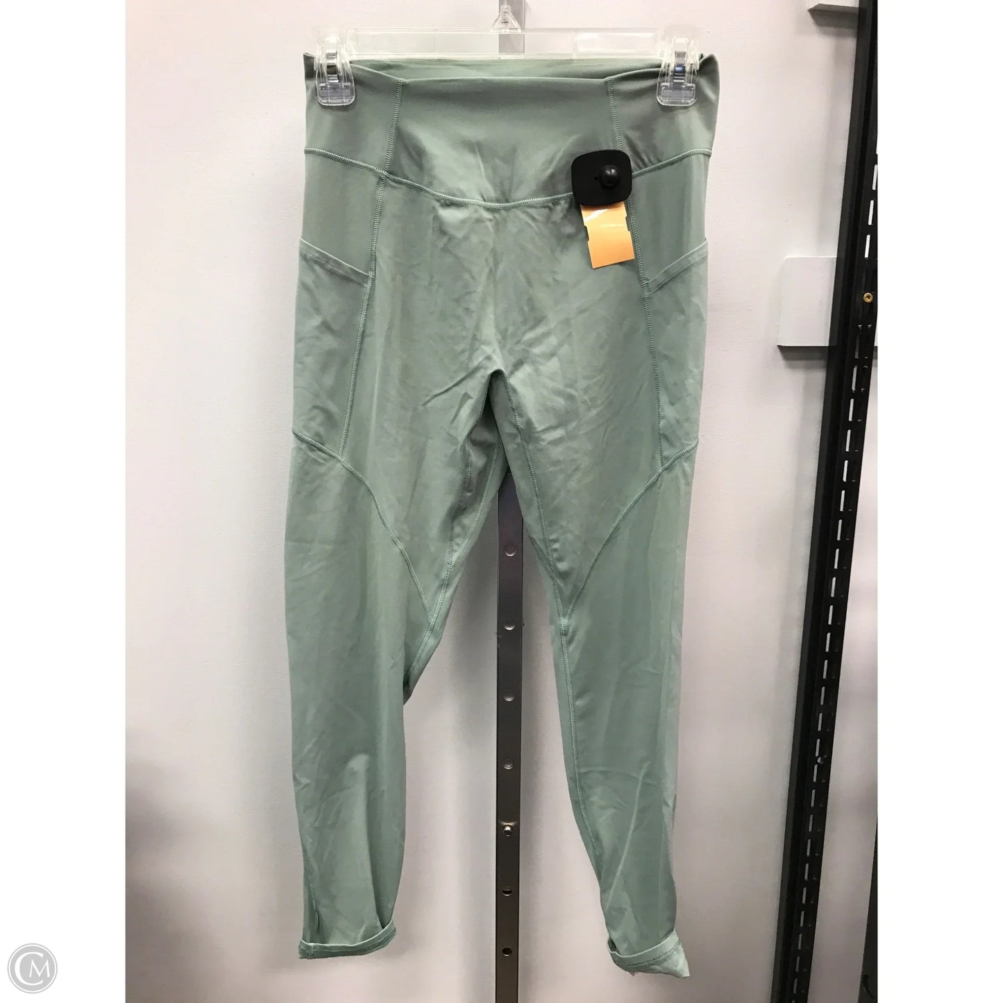 Athletic Leggings By Gym Shark In Green, Size: L