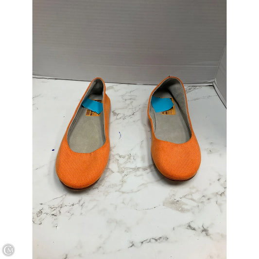 Shoes Flats By Cmc In Orange, Size: 8.5