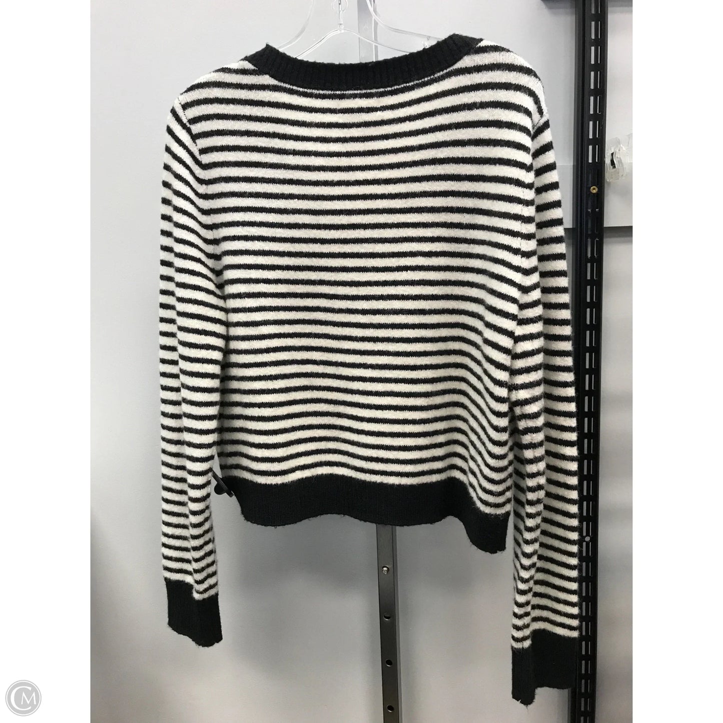 Sweater By American Eagle In Striped Pattern, Size: L