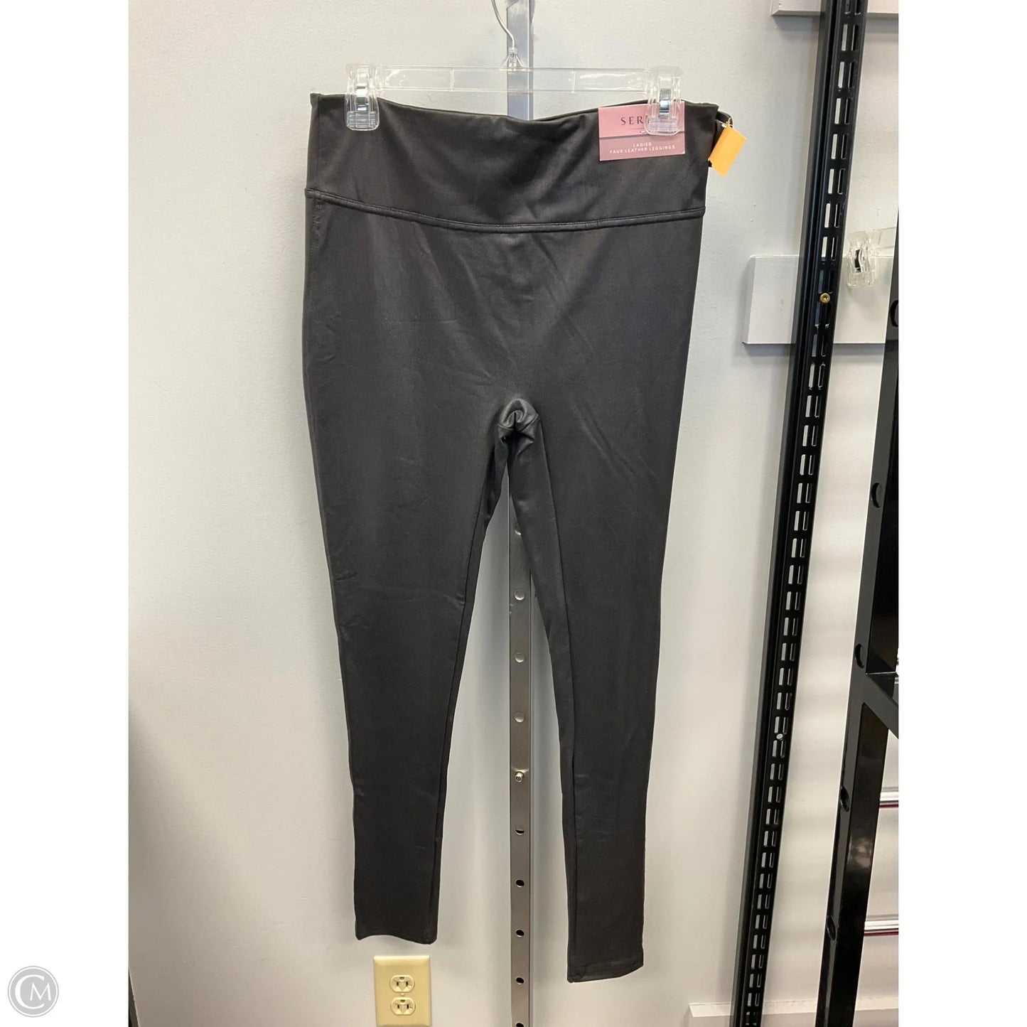 Pants Leggings By Serra In Black, Size: L