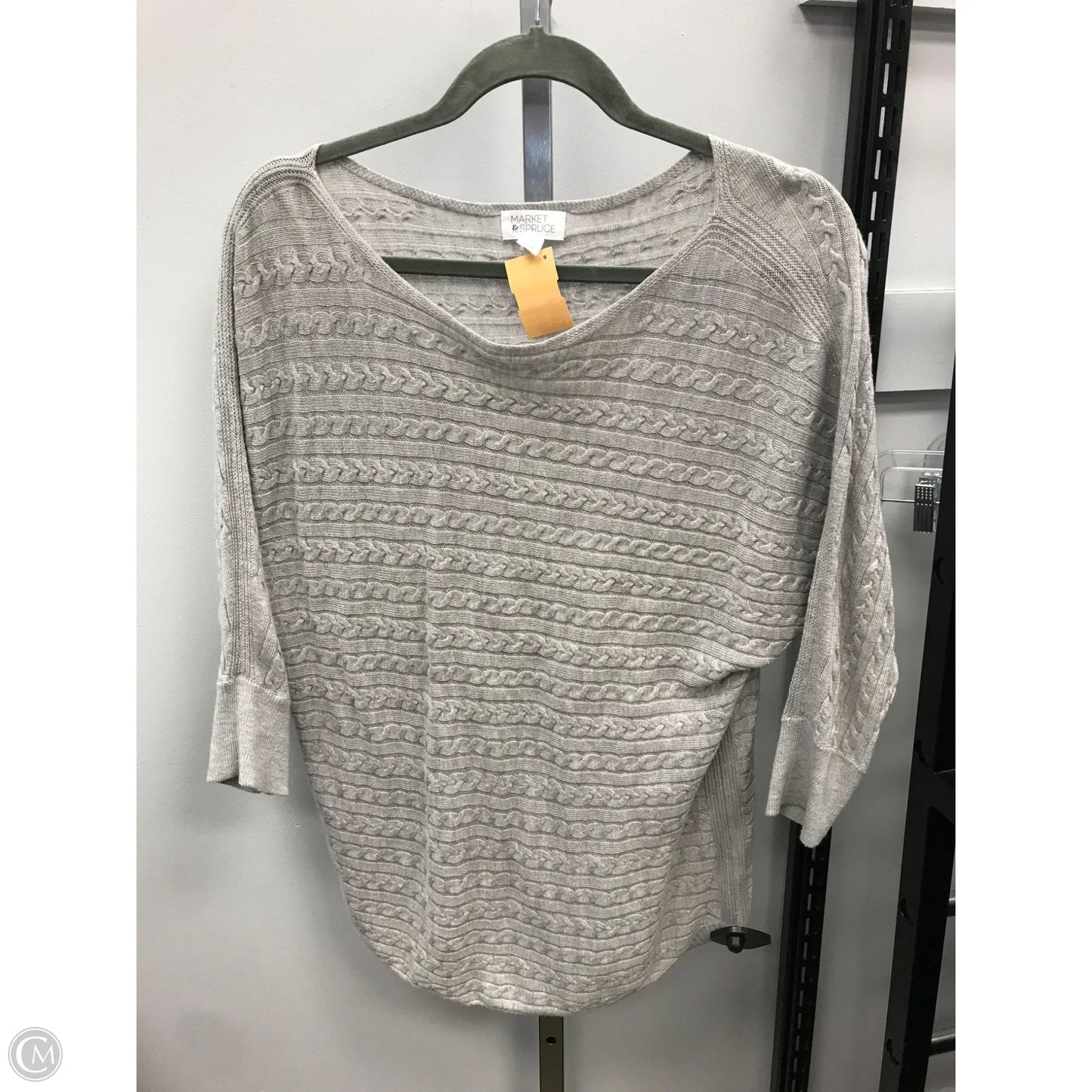 Sweater By Market & Spruce In Grey, Size: S