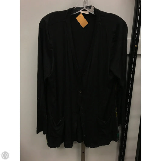 Cardigan By Logo In Black, Size: L