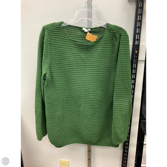 Sweater By J. Jill In Green, Size: L