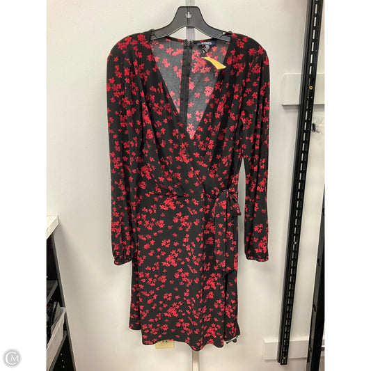 Dress Casual Short By Chaps In Floral Print, Size: L