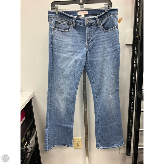 Jeans Boot Cut By Lucky Brand In Blue Denim, Size: 10