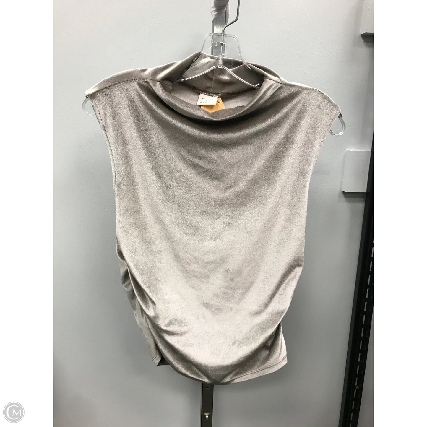 Top Sleeveless By A New Day In Taupe, Size: S