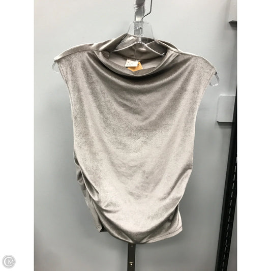 Top Sleeveless By A New Day In Taupe, Size: S