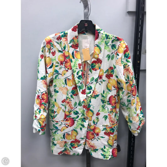 Blazer By Lc Lauren Conrad In Floral Print, Size: Xs