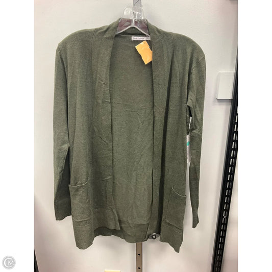 Sweater Cardigan By Pink Clover In Green, Size: S