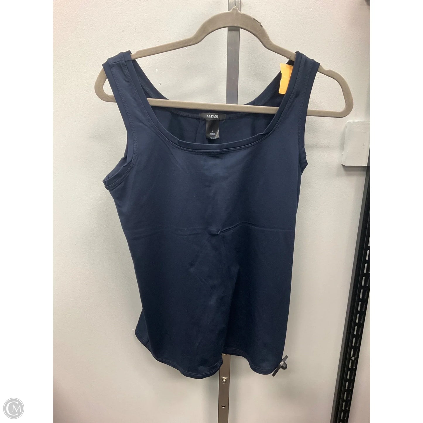 Tank Top By Alfani In Navy, Size: L