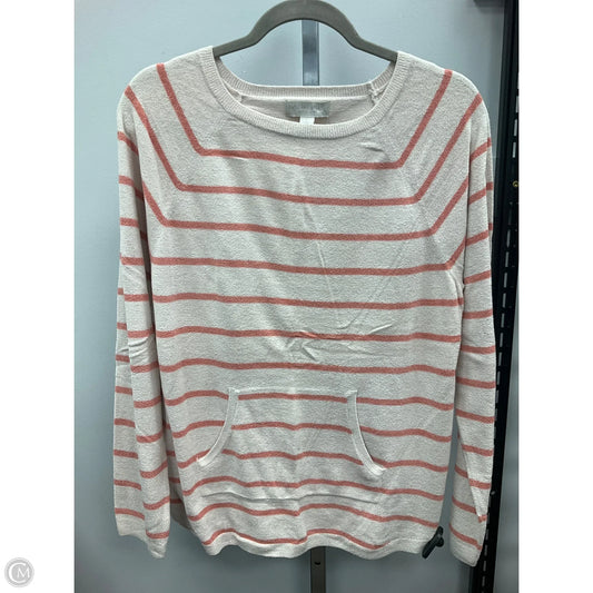 Top Long Sleeve By Barefoot Dreams In Striped Pattern, Size: L