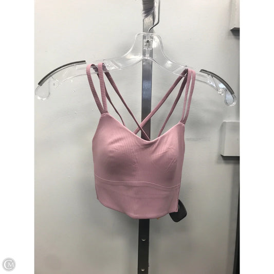 Athletic Bra By Lululemon In Pink, Size: S