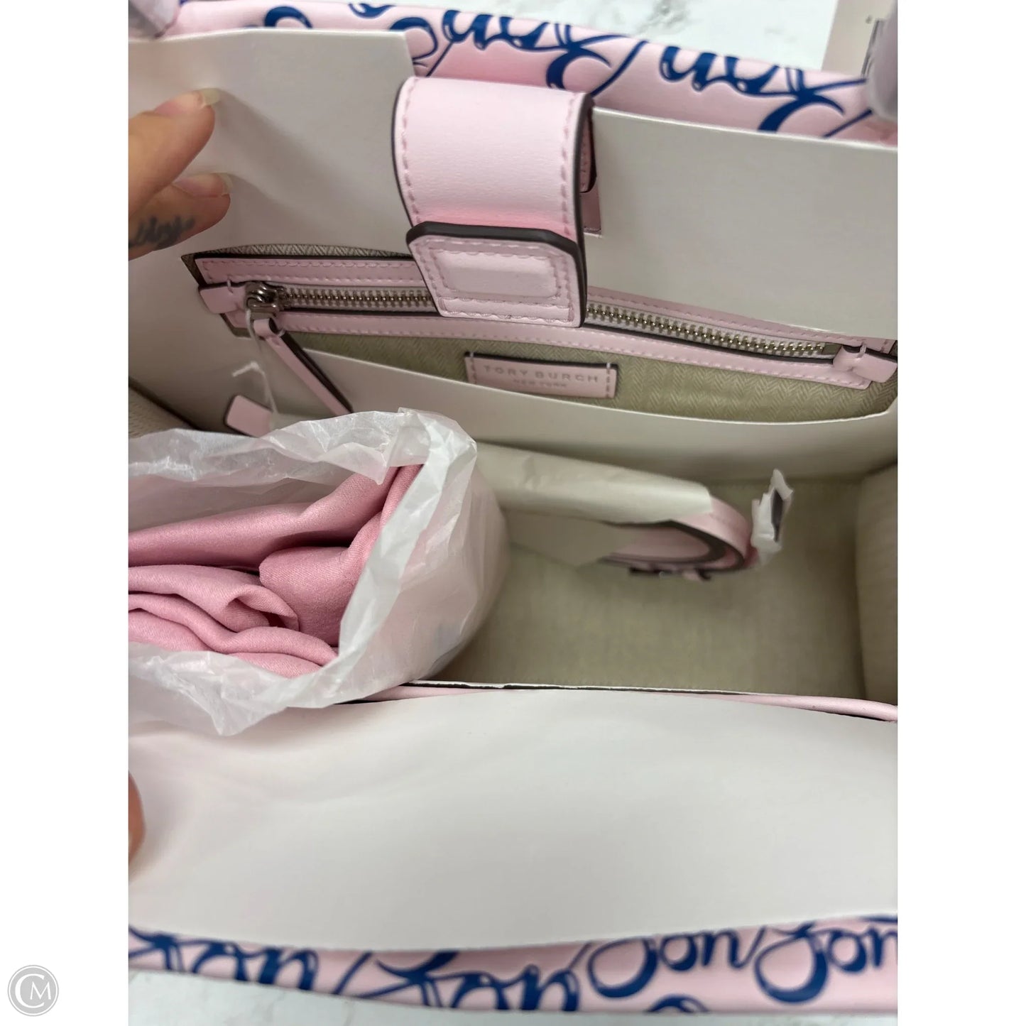 Handbag Designer By Tory Burch, Size: Small