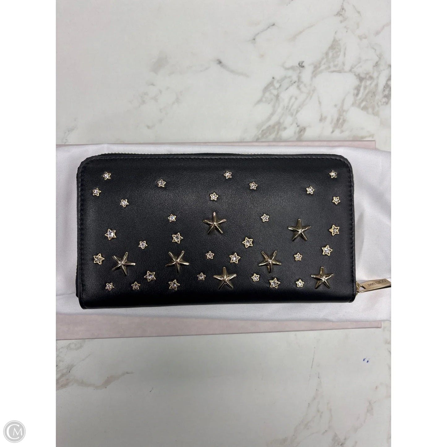 Wallet Luxury Designer By Jimmy Choo, Size: Large