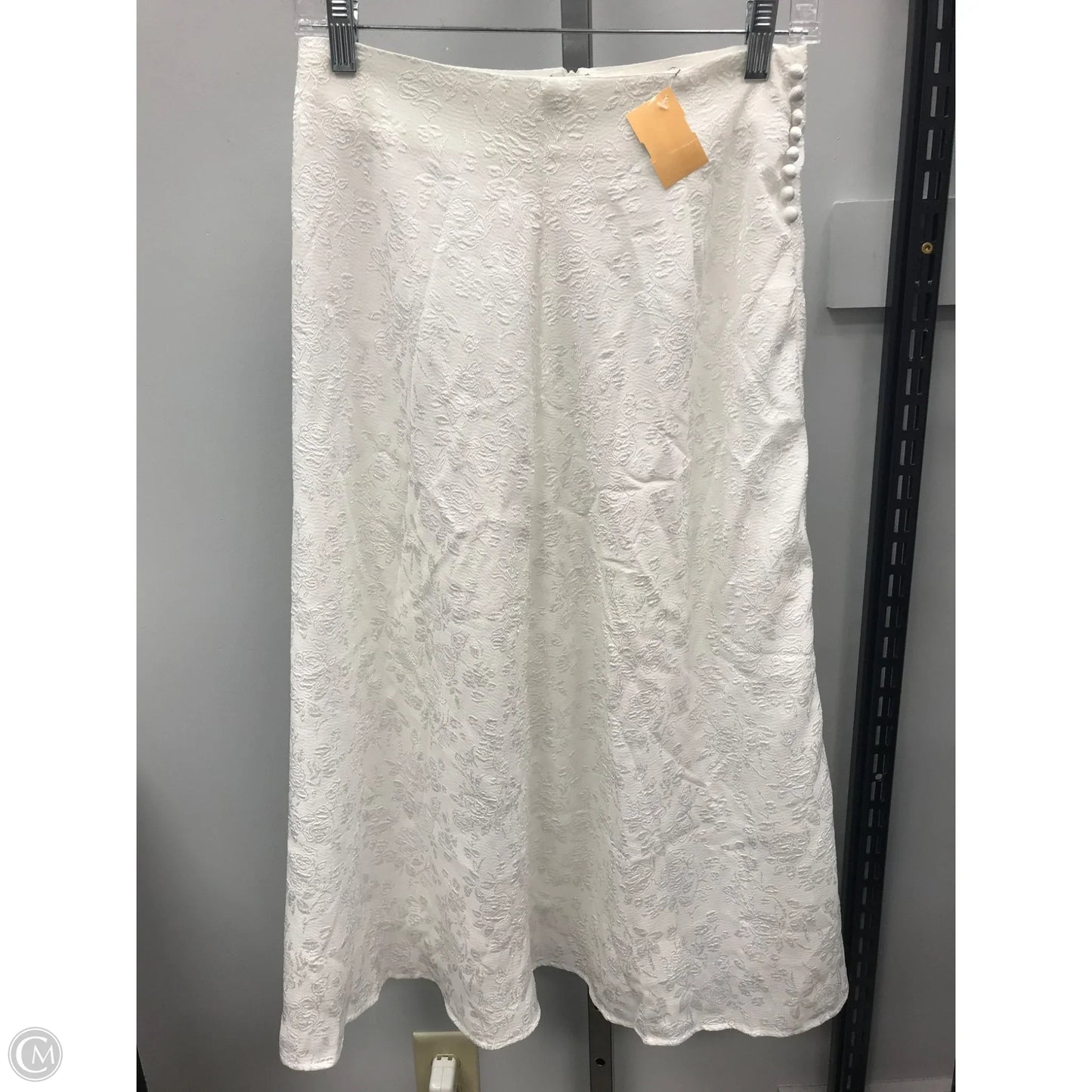 Skirt Midi By Shein In White, Size: S