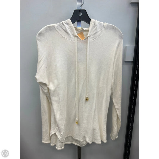 Top Long Sleeve By Michael By Michael Kors In Cream, Size: M