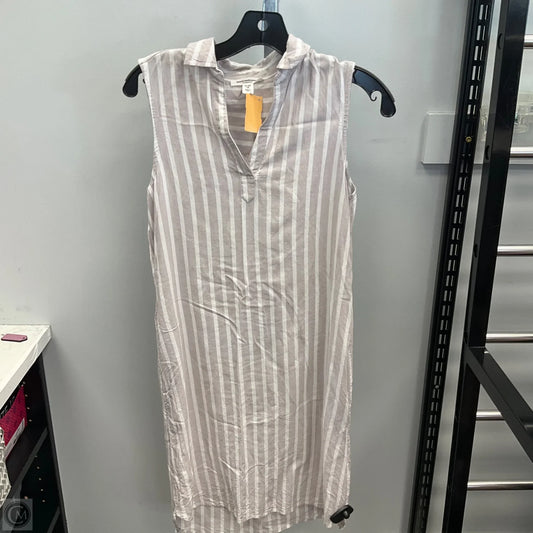 Dress Casual Midi By Beachlunchlounge In Taupe, Size: Xs