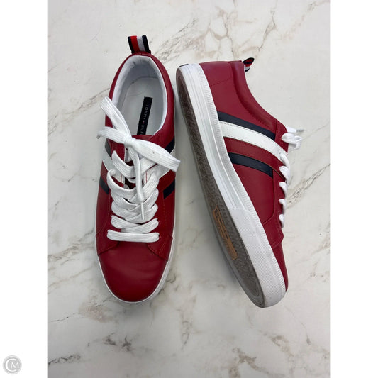 Shoes Sneakers By Tommy Hilfiger In Red, Size: 9