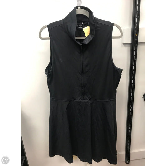Athletic Dress By Clothes Mentor In Black, Size: Xl
