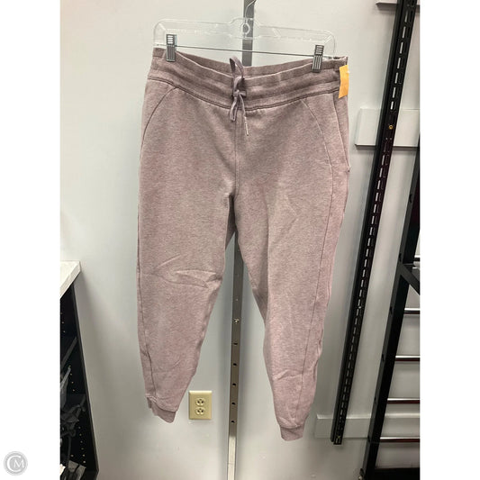 Athletic Pants By Lululemon In Mauve, Size: 12