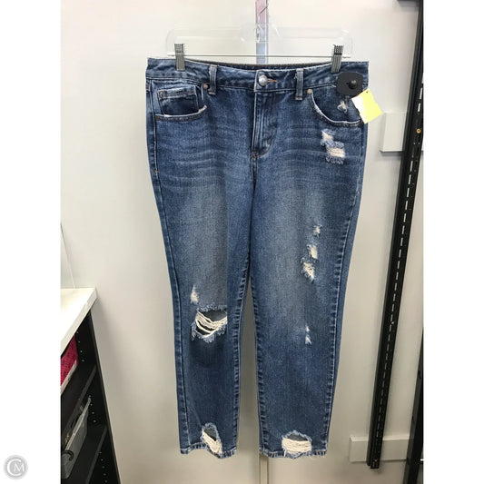 Jeans Straight By 1822 Denim In Blue Denim, Size: 10