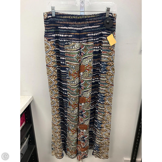 Pants Wide Leg By Cmc In Multi-colored, Size: L
