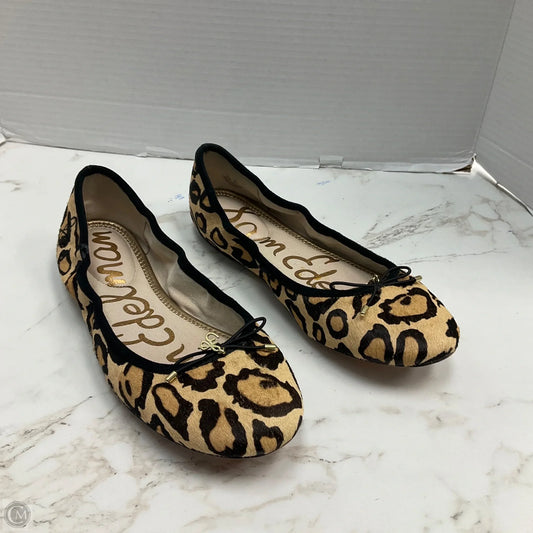 Shoes Flats By Sam Edelman In Animal Print, Size: 8.5
