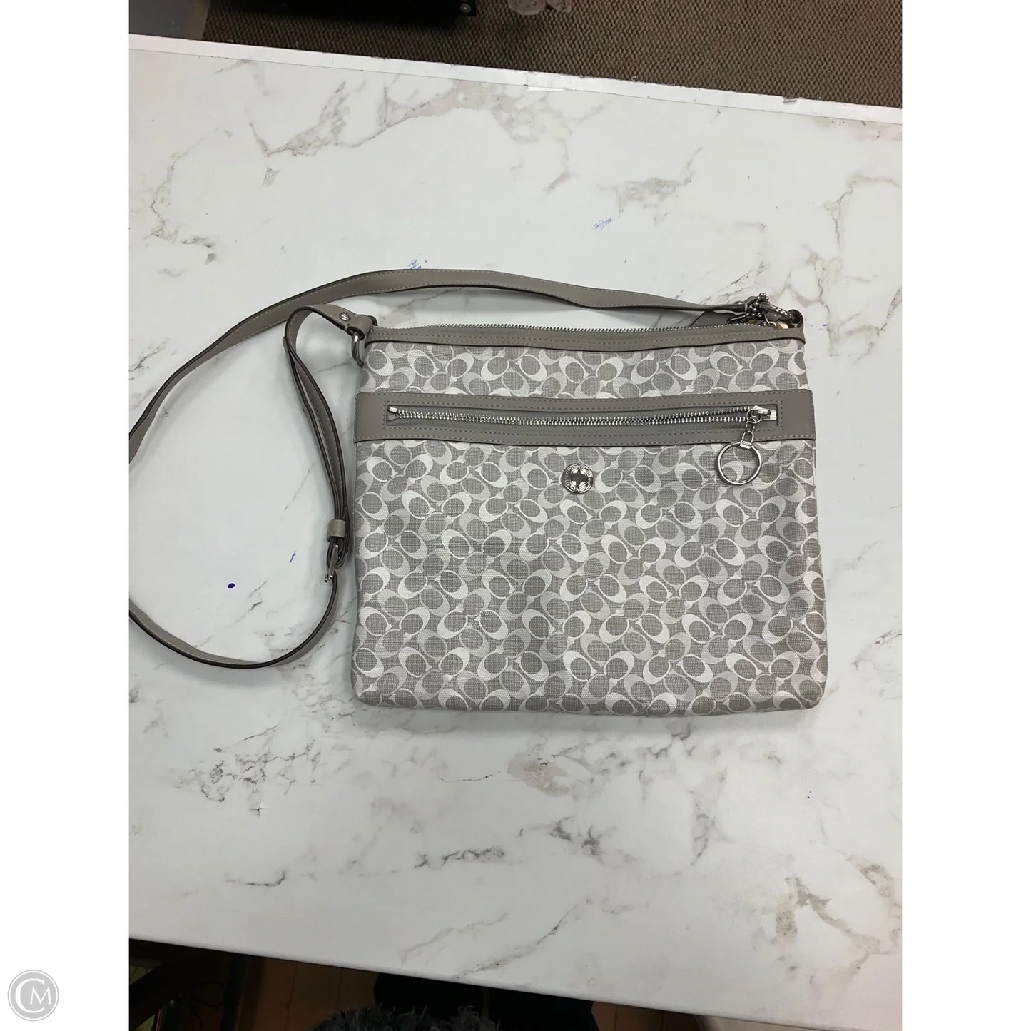 Crossbody Designer By Coach, Size: Large