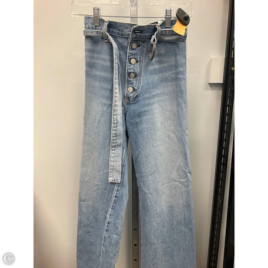 Jeans Wide Leg By Cmc In Blue Denim, Size: 0