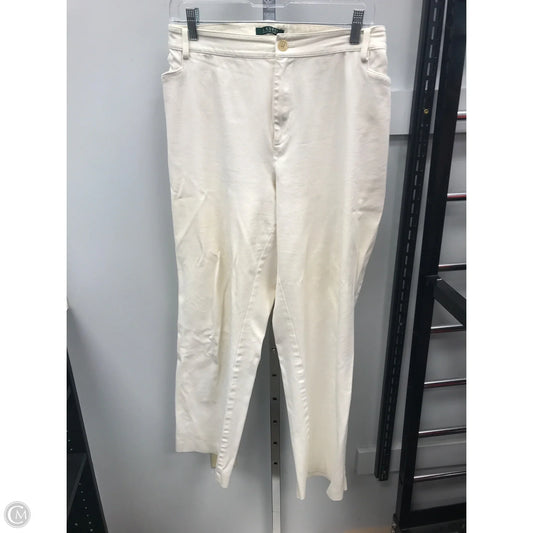 Pants Dress By Lauren By Ralph Lauren In Cream, Size: 20