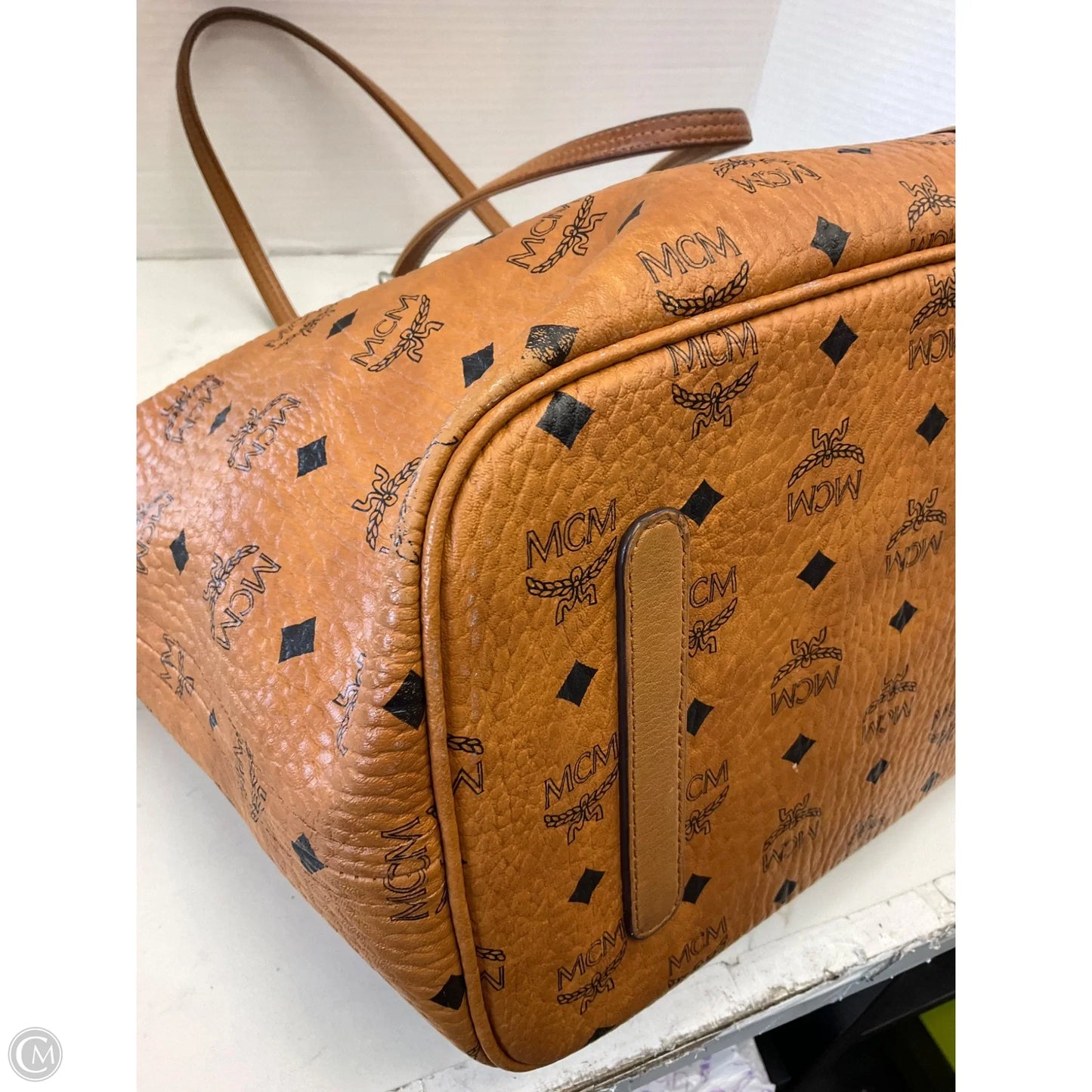 Handbag Luxury Designer By Mcm, Size: Large